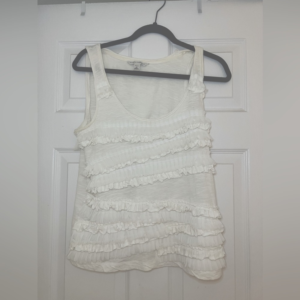 Banana Republic Ruffled Tank Top